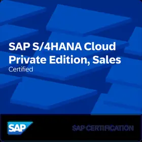 SAP-Zertifizierungsbadge C_TS462 S/4HANA Cloud Private Edition, Sales